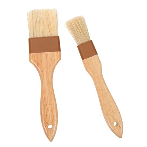 VINTORKY Barbecue Grill Brush with Pastry Brush Dual-use Bbq Mop for Basting Heat Resistant Ideal for Cooking Baking and Grills