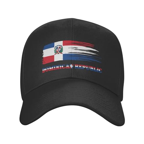 Casquette de Baseball drapeau de la république dominicaine pour hommes et femmes, chapeau de papa classique réglable, casquette de camionneur pour la course à pied et les activités de plein air