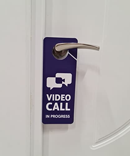 Panneaux de porte Call in Progress double face rigides avec lettrage blanc - 6