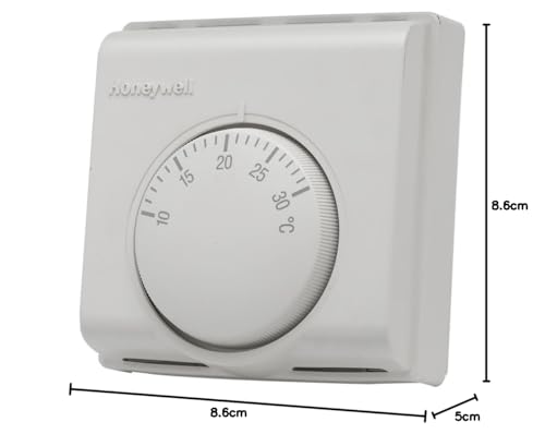 Honeywell T6360B1028 Room Thermostat, 230/240V, White, 1