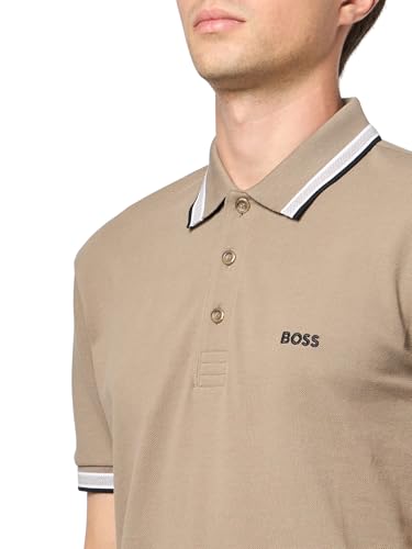 Image of BOSS Mens Paddy Short Sleeve Polo Shirt