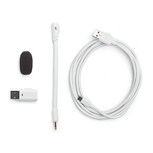 Quantum 360P Cuffie Gaming Over Ear Wireless Bluetooth per PlayStation, Cancellazione Attiva del Rumore, Microfono a Braccio Rimovibile, Audio 3D, Compatibili con Mac e Nintendo Switch, Bianco - Cuffia gaming - Immagine 4