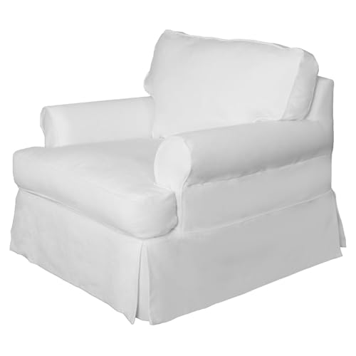 Sillón plegable con tejido blanco miniatura 3
