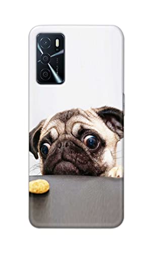 Image of PRINTFIDAA� Printed Hard Back Cover Case for Oppo A16 | Oppo A16s Back Cover (Pug Dog) -2808