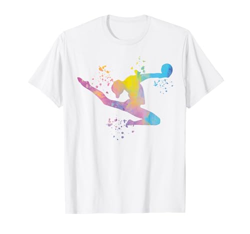 Gimnasta con pelota para niñas, gimnasia rítmica Camiseta