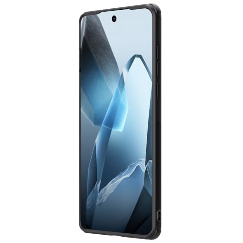 Image of Nillkin Case for OnePlus 13 One Plus 13 (1+13) (6.82 inch Inch) Super Frosted Shield Pro Magnetic Hard Back Soft Border (PC + TPU) Black Color