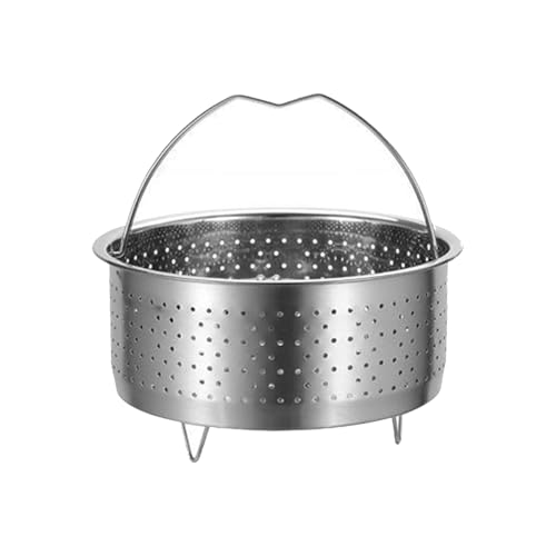 ハンドルステンレススチールフード野菜蒸し器ラックバスケット調理が簡単な掃除が掃除された蒸しバスケットラックラックラック