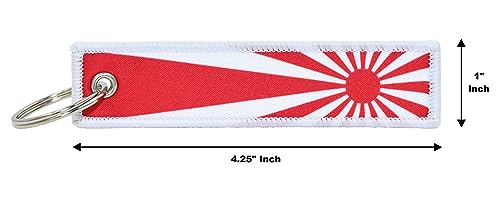 National Country Keychain Tag with Key Ring - Keys, Cars, Motorcycles, Gifts - EDC - Image 4