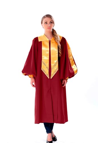 Unisex Crescendo Choir Robe with Cuff Sleeves