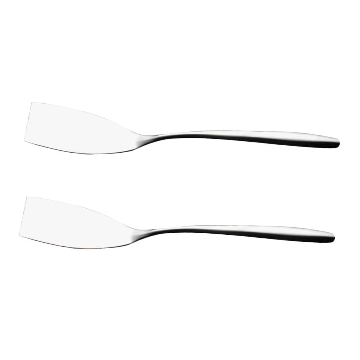 Kisangel 8piezas Espátula De Acero Inoxidable Cocinar De Espátulas Multifuncionales Para Freír Voltear y Servir Utensilios De Cocina Resistentes Altas Temperaturas y Fáciles De Limpiar