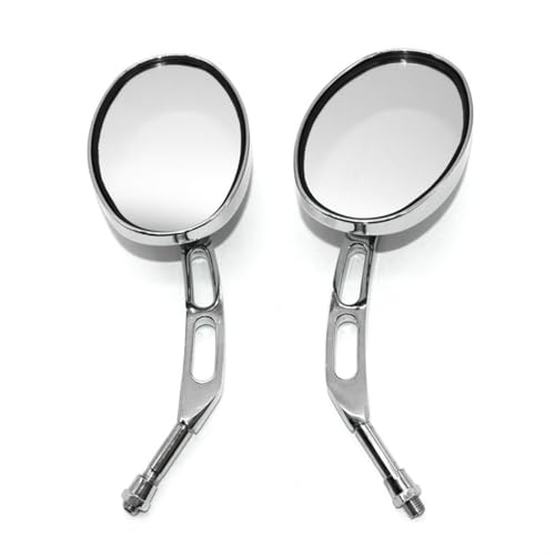 Espejos retrovisores moto cromados para Keeway Superlight y Cruiser 250