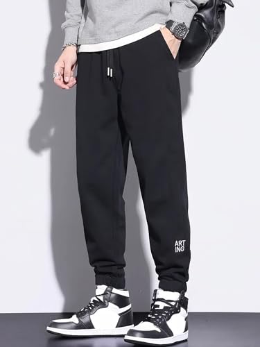 Image of Lymio Track Pant for Men ||Side Latter Print Style Look Pant || Jogger Track Pant (Packs Also Available) (TP-29-31-1)