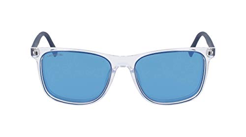Lacoste L882S-414 Lunettes de Soleil, Crystal/Navy, Taille Unique Homme - Image 3