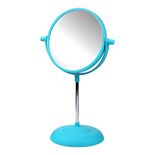 Specchio Cosmetico Specchio Cosmetico 15 cm Multicolore scelta di 4 colori con 10 x su entrambi i lati Blue