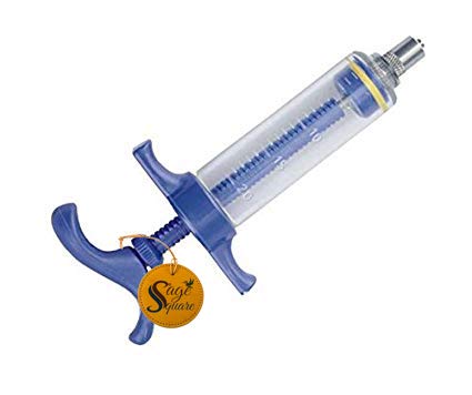 Sage Square Adjustable Hand Feeding Syringe with Full Kit for Birds, Puppy, Kitten, Dog, Cat, Hamster (50 ml) (Set) 4