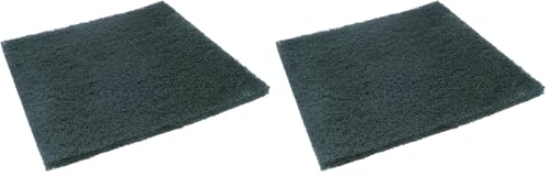 Lisle 22" Square Oil Splatter Pad, Black (Pack of 2)