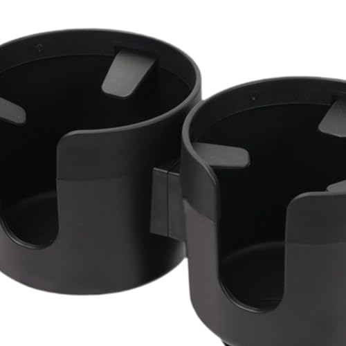 Extension porte-gobelets pour véhicule avec base rotative extensible noire - 3
