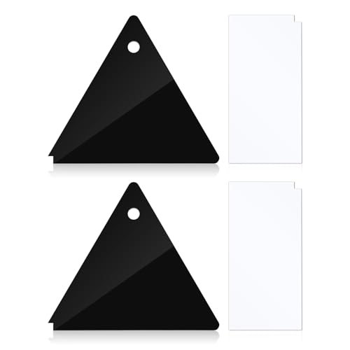 4 racloirs wax snowboard triangle/rectangle