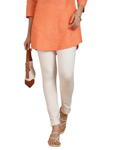Image of TWIN BIRDS Women Cotton Blend Kurti Pants | Sleek Ethnic Daily Trousers