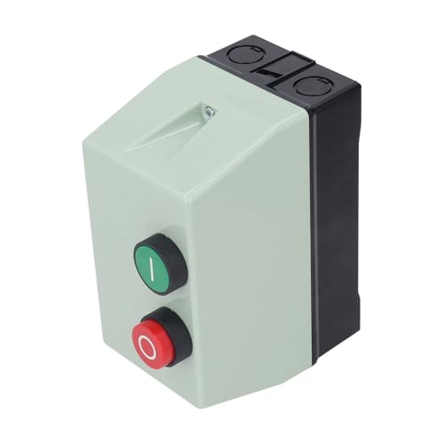Arrancador Magnético ABS Caja de Interruptor Magnético 3KW Monofásico 220V 230V 9A a 13A Sobrecarga Ajustable IP55 Reinicio Manual Automático para Control de Motor miniatura 5