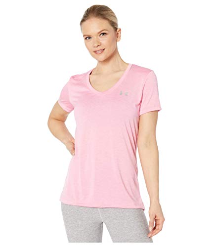 Image of Under Armour Womens Tech V-Neck Twist Short-Sleeve T-Shirt