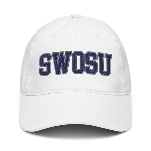 Gorra blanca ajustable Southwestern Oklahoma State Bulldogs miniatura 2