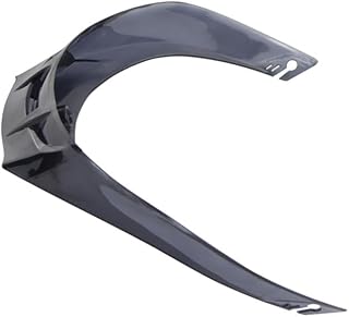 A Barbatana De Cauda Modificada Para Capacete É Adequada Para GP, Adequada Para Corsa, Adequada Para GPR, Adequada Para Galvanoplastia De Capacete Corsa R Grande Barbatana De Cauda (Color : H)