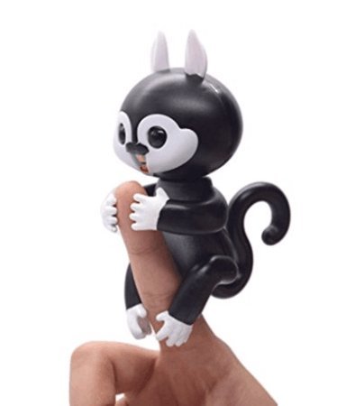 VEROSE Prime Fingers Interactive Baby Squirrel, Pet Kids Smart Colorful Fingers Smart Induction Electronic Toys, Mini Smart Sensor Finger Squirre Toy Plaything Bauble for Kids Children