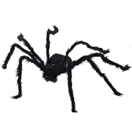 ハロウィーンパーティーの装飾をテーマにしたイベントや劇場のステージディスプレイ用の頑丈で効率的な大型クモのプロパティ 恐怖効果ハロウィーンクモ