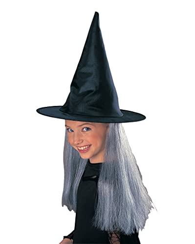 Rubie's Child Witch Hat W/Grey Hair Accessori