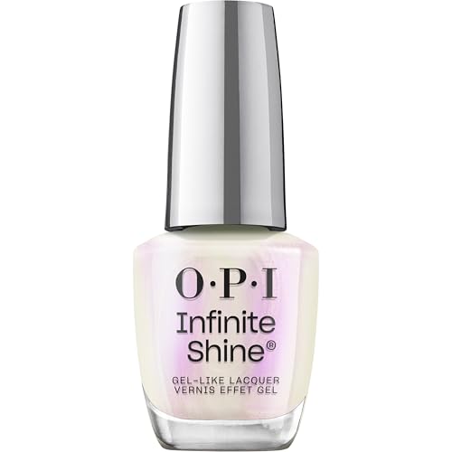 OPI Infinite Shine Kyoto Oyster | Semi-Sheer Soft Cool Pink-Purple Pearl Long Wear Nail Polish | The New OPIcons Collection | Spring 2026