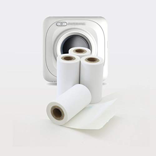 Direct Thermal Paper for Mini Thermal Printer â€“ 57 x 30mm Thermal Paper Rolls Compatible with Paperang, PeriPage Pocket Bluetooth Printer â€“ Non-Adhesive Regular Thermal Paper â€“ 10-Roll Pack