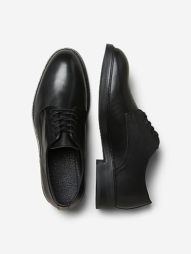 Image of SELECTED HOMME Men's Slhblake Leather Derby Shoe B Noos