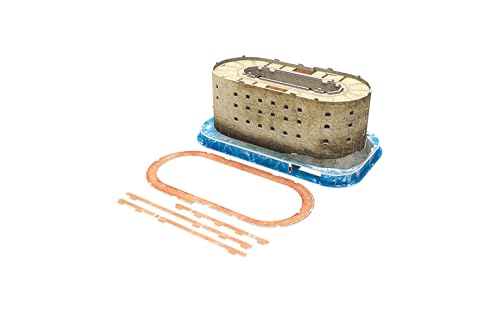 Megableu Puzzle 3D FORT BOYARD Puzzle Monument dès Maquette Sans Outils ni Colle Réplique du Célèbre Fort Boyard français Activité Manuelle en Famille 125 Pièces 32x18x17cm - vue 4