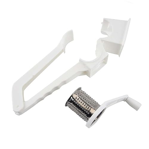 Rallador rotatorio de queso Zerodeko de acero inoxidable miniatura 1