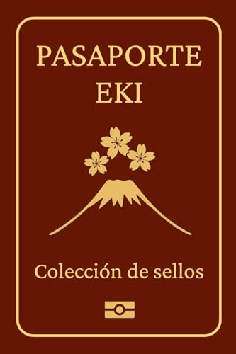 Pasaporte Eki - Colección de sellos de Japón: Cuaderno de viaje compacto para coleccionar sellos turísticos y recuerdos de Japón. Versión roja Pasaporte Eki - Colección de sellos de Japón: Cuaderno de viaje compacto para coleccionar sellos turísticos y recuerdos de Japón. Versión roja