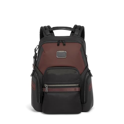 Image of Tumi Mens Navigation Backpack Oxblood One Size