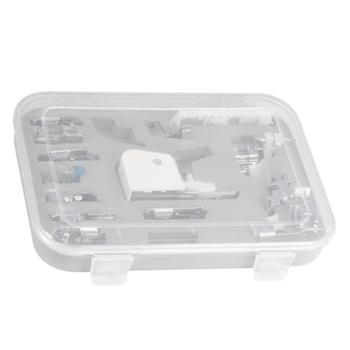 Set de 15 Piezas de Prensatelas de Metal para Máquina de Coser miniatura 3