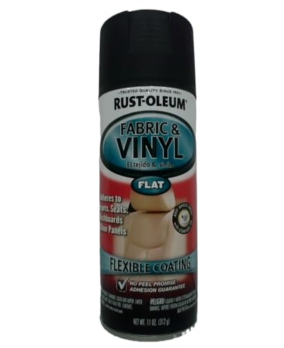 Rust-Oleum 248919 Fabric & Vinyl Spray Paint, 11 oz, Flat