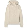 Amazon Essentials Women's Soft Touch Hooded Pullover Sweater, Beige, Large