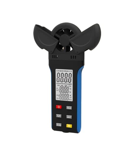 風速計、 270度回転式検出器とベーンカバーを備えたハンドヘルド風速計、デジタル風速計