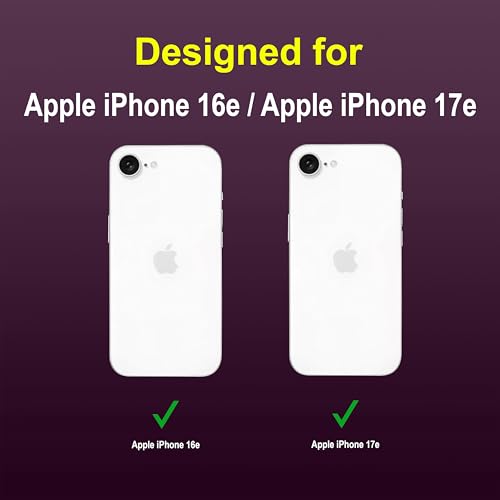 Image of Zapcase Back Case Cover for iPhone 16e | Compatible for iPhone 16e Back Cover | Liquid Silicon Magic Case with Camera Protection | Lavender