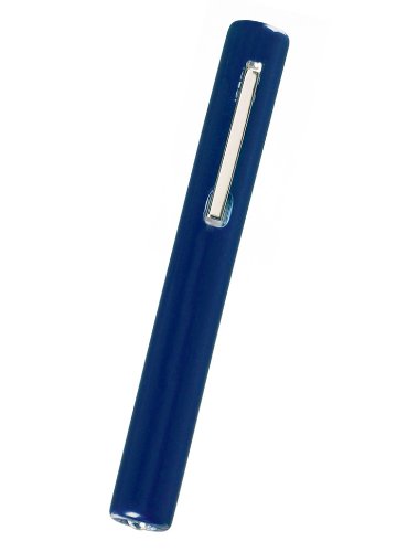 Prestige Medical Standard Disposable Penlight, Navy Blue, 0.8 Ounce