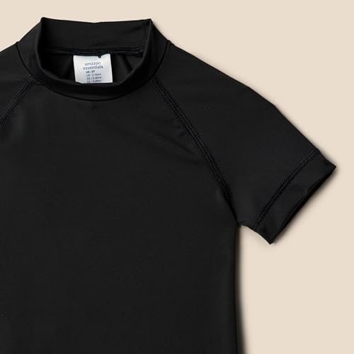 Amazon Essentials Boys and Toddlers' Short Sleeve Rashguard T-Shirt3