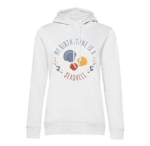 Sweat à capuche My Birthstone is a Shell sweat-shirt original astrologie marine