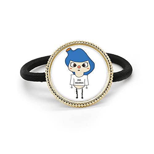 Corbata y goma de pelo para oficina y eventos Constellation Luck Tendency Aquarius Urano