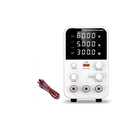 Alimentation CC réglable pour atelier électronique et labo