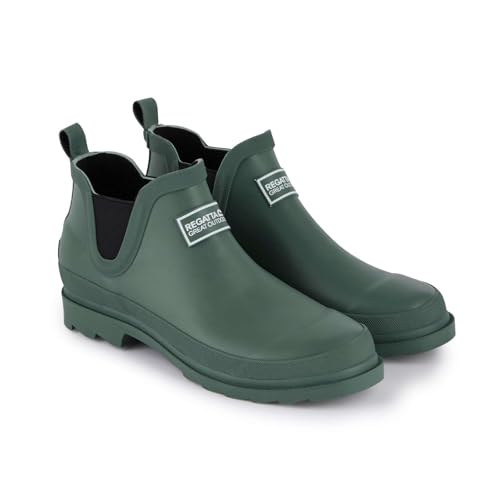 Regatta - Botas de Agua Harper Diseño Lisas para Mujer (39 EU) (Verde Bosque Oscuro)