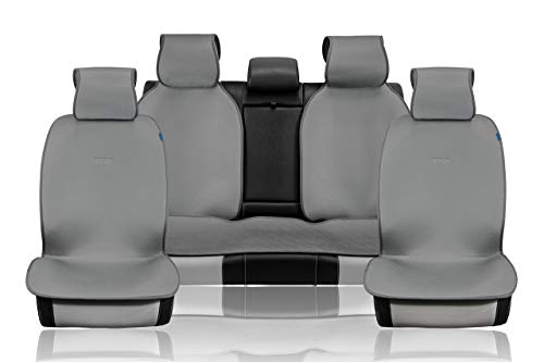 Sojoy Car Seat Covers And Cushions Full Set Universal Four Seasons Car Seat Protector(Dark Gray) #TOP10