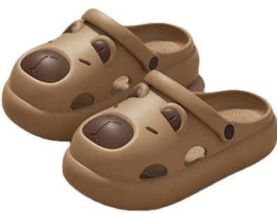 Cute and interesting design, breathable and comfortable thick-soled slippers